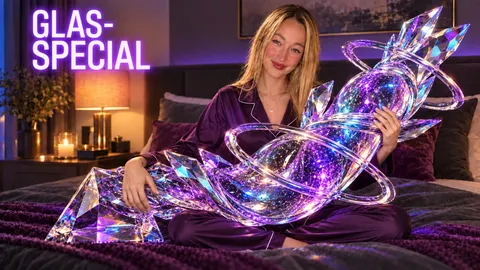 Mein XXL Glas-Experiment 💎💜