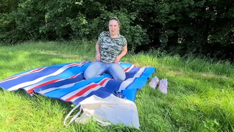 OUTDOOR !!!AUF PICKNICK DECKE GEILER DILDOF**K