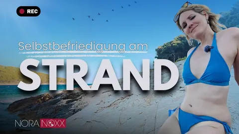 Ich mache es mir - am Strand!