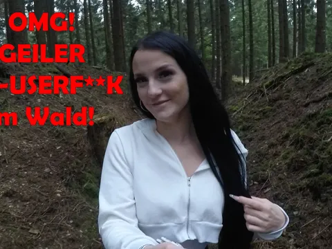 OMG! Geiler AO-USERF**K im Wald!