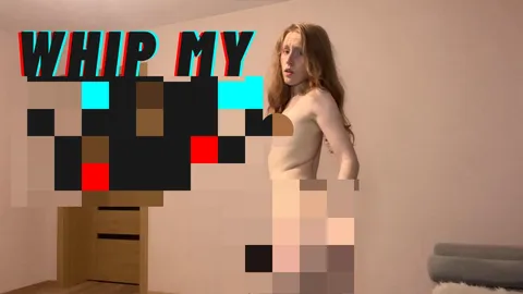 Whipping my ass and p***y with my new toy