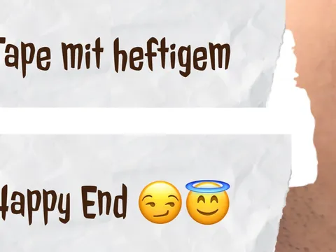 Neues Tape mit saftigem Ende .. 😇😏