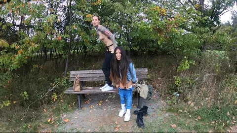 CAUGHT HAVING FUN OUTDOORS!! (with Kim Rose)