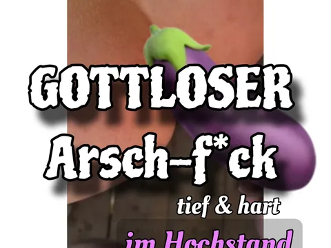 Gottloser Arschf**k im HochstandđđŠ
