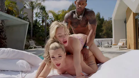 2 BLONDE ANGELS DESTROYED BY MEGA BBC!!
