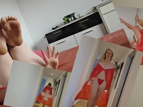 Schweizer Feiertag mit Orgasmus einleuten