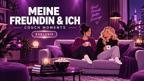 My girlfriend and I, all alone on the sofa 😈