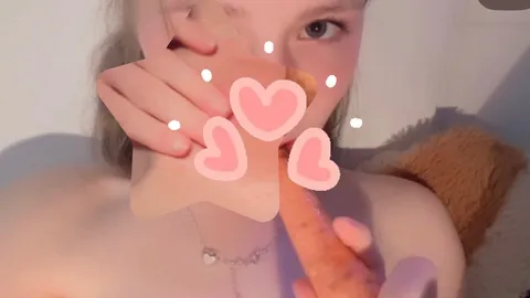 Ich mach’s mir mit ner Möhre selbst und esse sie danach auf 😜🥵