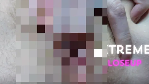 Extreme Nahaufnahme: Fingern der M****i