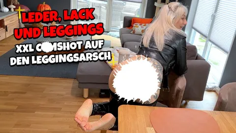 LEDER, LACK und LEGGINGS - XXL C*****t auf den Leggingsarsch
