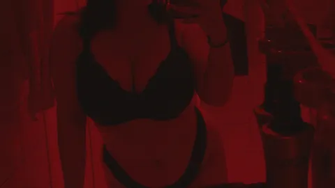 In the hotel room