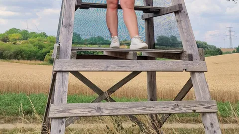Sonntag auf dem Hochsitz... 🌲🔥