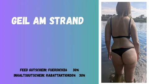 Geil am Strand