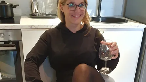 Sexy photos in tights at IKEA