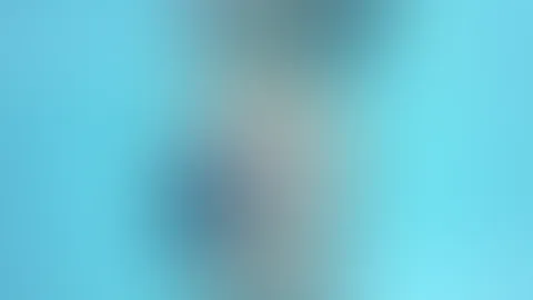 Underwater footage from the public outdoor swimming pool.