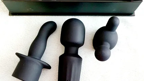 All on my own with my massage wand 😏😏💦