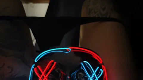 "There’s a little Halloween secret behind this mask … are you brave enough?"