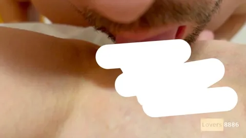 Cumming & licking it clean