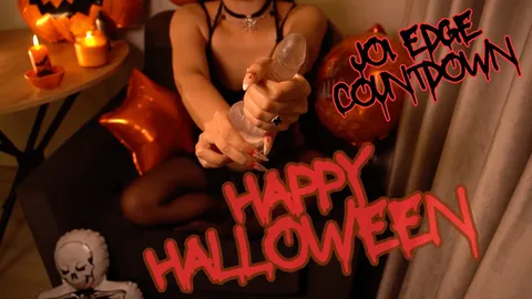 halloween movie. JOI, edge, countdown
