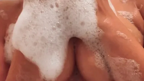 Will you give my breasts a good lather? 👅