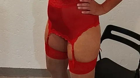 Suspender belts, high heels and golden showers