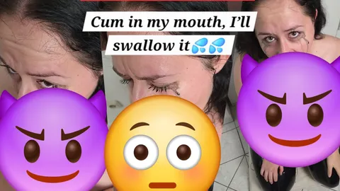I’m the juicer and I get everything squirted into my mouth💦🥵😈😍