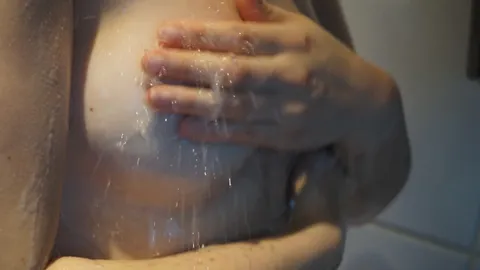 in the shower