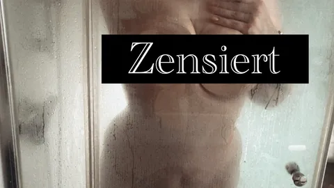 Shower cubicle.