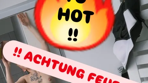 Too hot for clothes in the loft flat 🤭🥵🤤