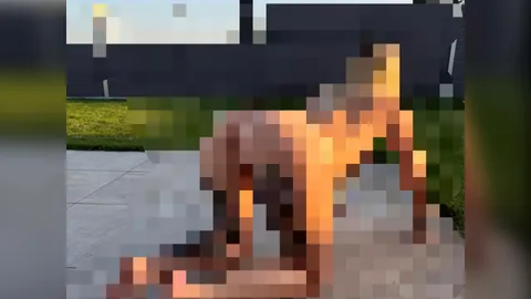 I thought nobody could see me… until HE came along. 👀