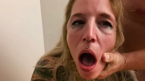 DADDY'S FUCKING MY MOUTH!!