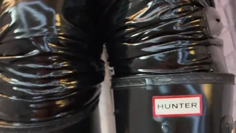 Catsuit & Hunter Gummistiefel 💦❤️