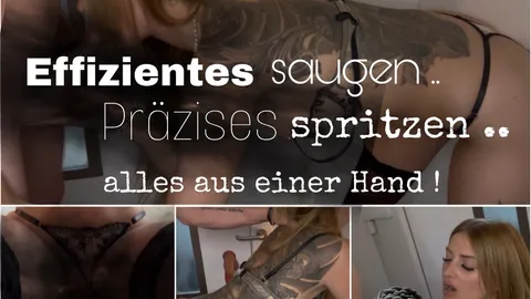 Effizientes saugen - präzises Spritzen 💦 alles aus einer Hand .. 🤤