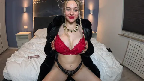I’ll do it for you myself in my fur coat!