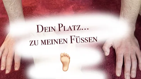 Your place? At my feet... 🦶🏻 😈