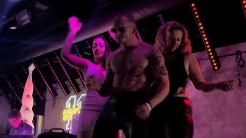 Hot threesome at the Extasia2022 after-party
