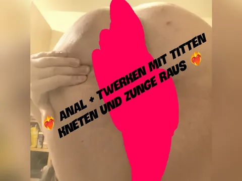 ❤️‍🔥 Arschloch spreizen und Twerken + Titten kneten und Cumface als Cumvorlage mit Zunge raus ❤️‍🔥